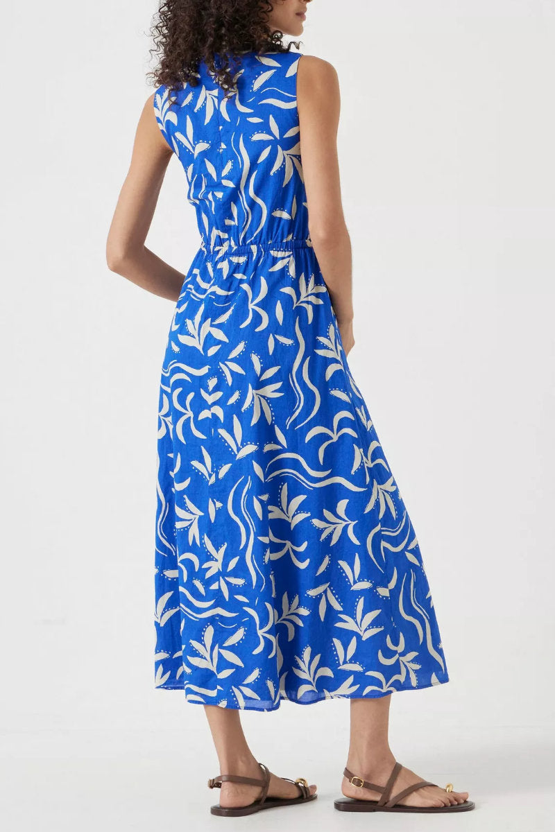 Ex HUSH Gathered Front Dress