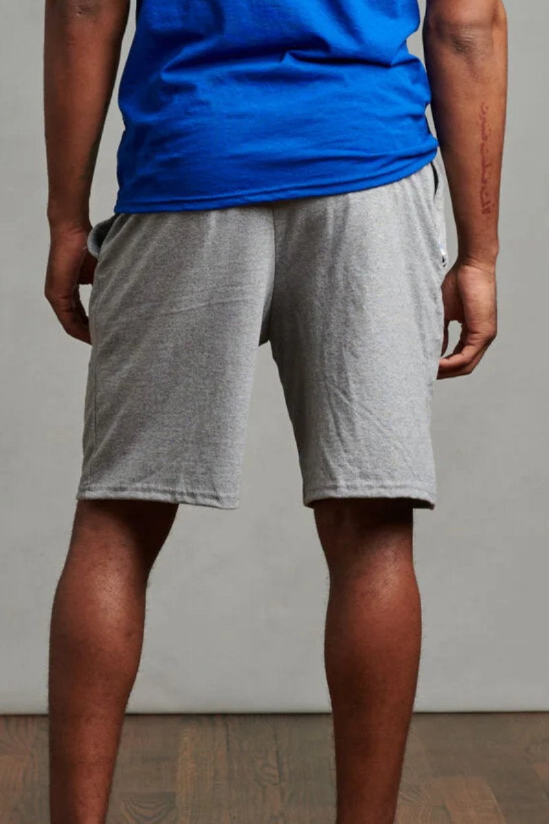 Men's EX-Russell Athletic Cotton Shorts Light Grey