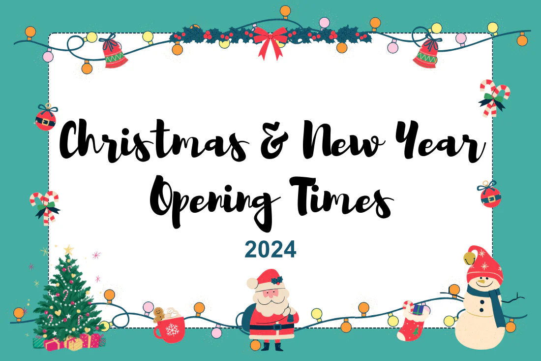 2024 Christmas & New Year Store Opening Times