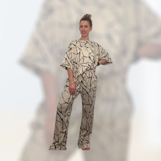 Barb Print Co-Ord Set