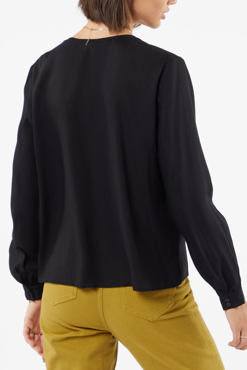 Famous Label Ladies Blouse Black