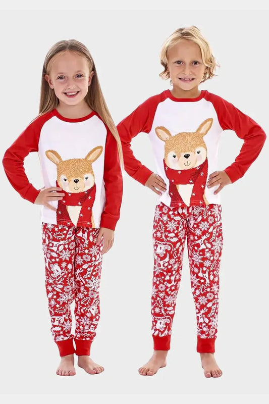 Kids Reindeer Christmas Pyjamas