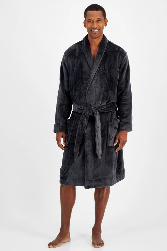 Macys Club Room Men's Plush Pyjama Robe