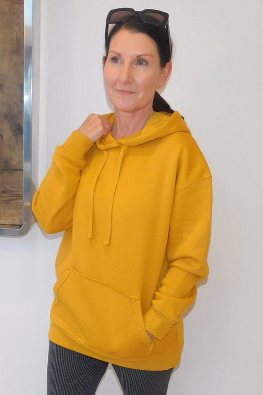 Ladies Mustard Hoodie