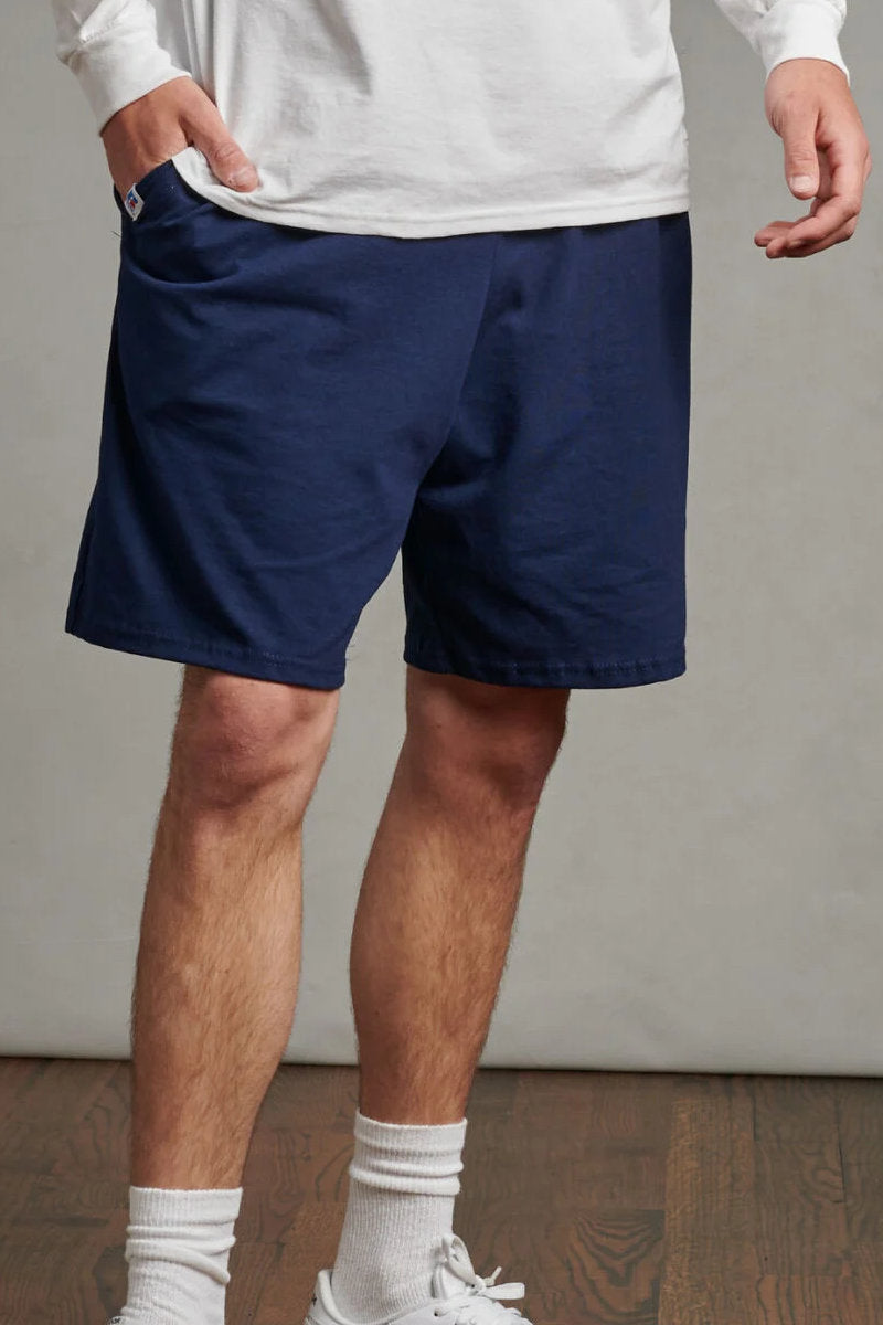 Men's  EX-Russell Athletic Cotton Shorts Navy