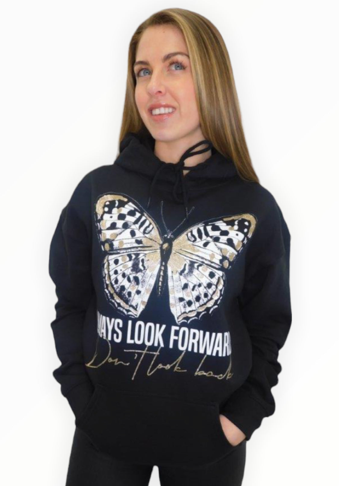 Ladies Look Forward Hoodie