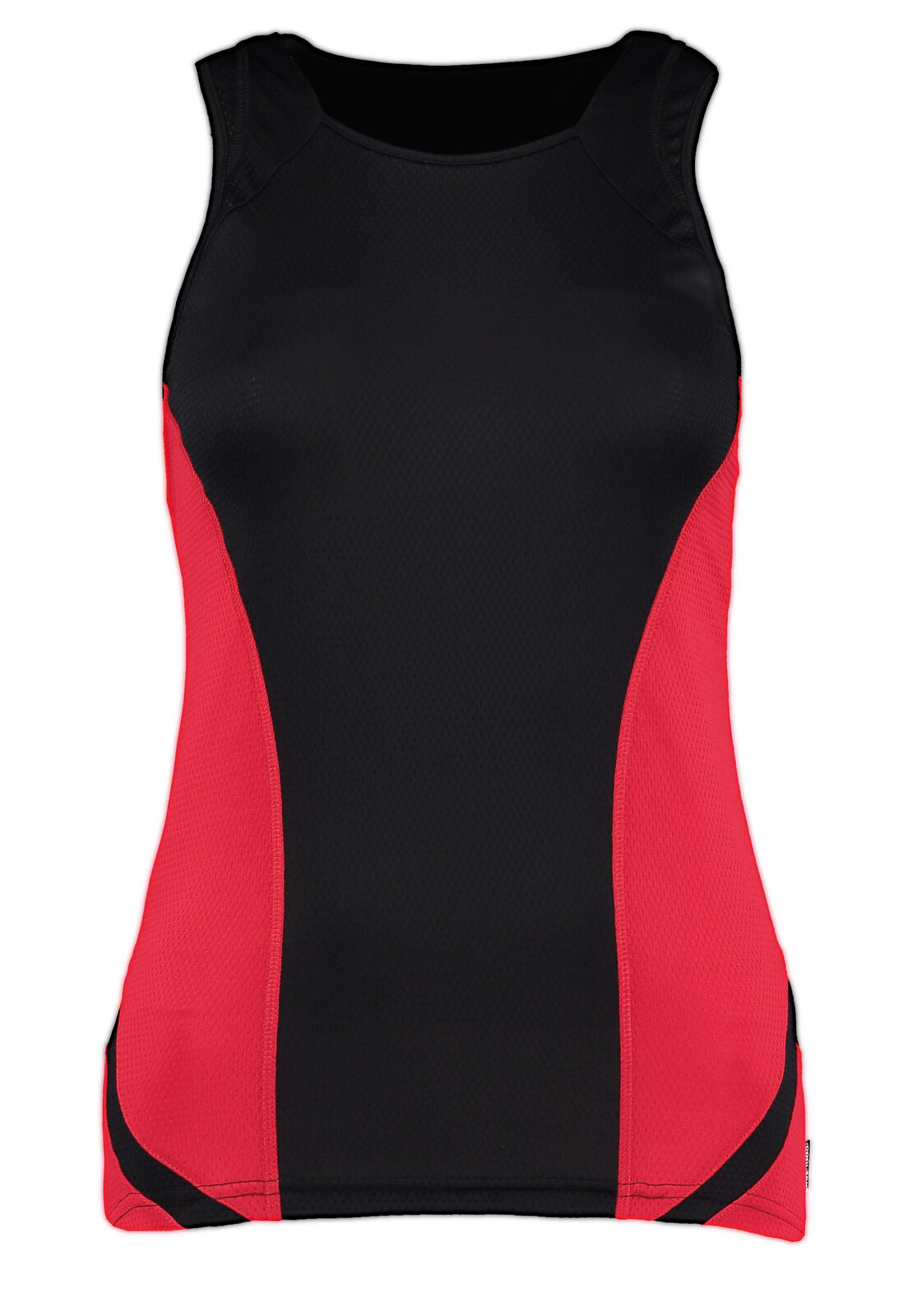 Ladies Cooltex Gym Top Red